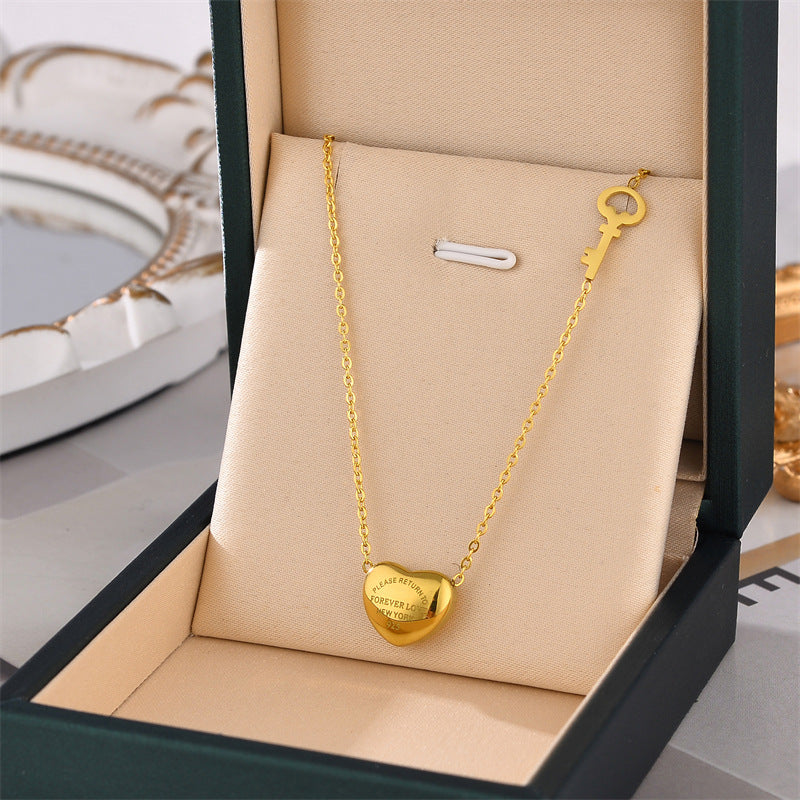 Explosion Models Titanium Steel SET Necklace