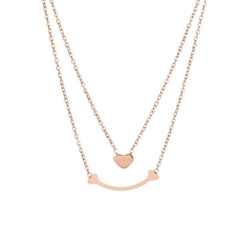 Explosion Models Titanium Steel SET Necklace