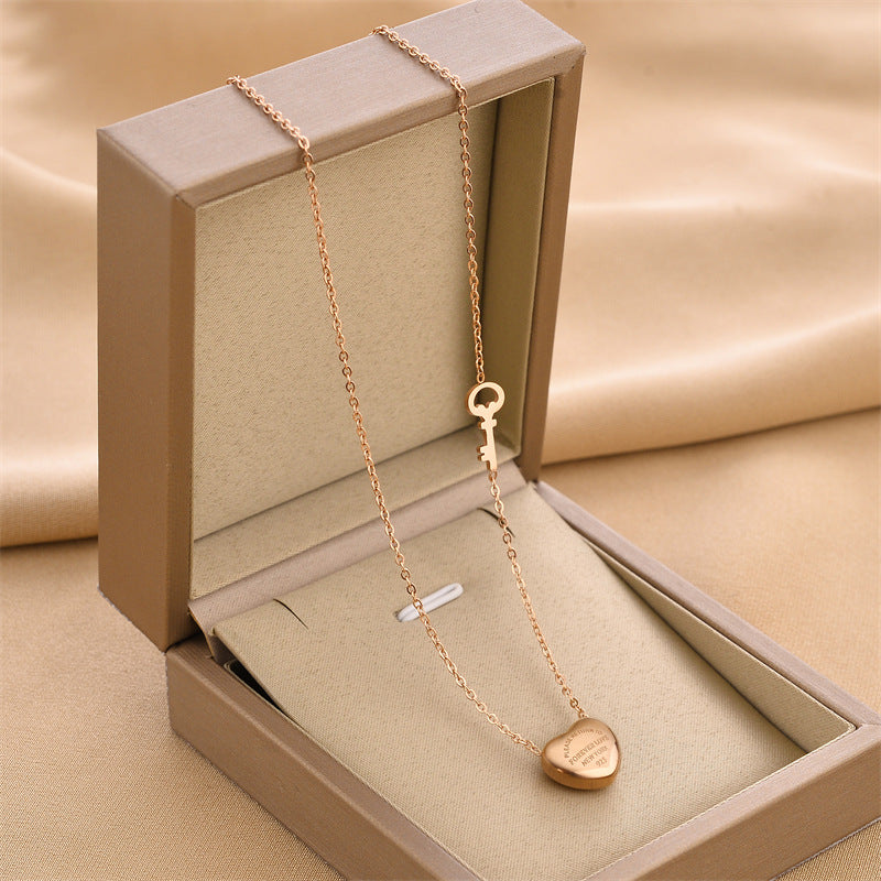 Explosion Models Titanium Steel SET Necklace